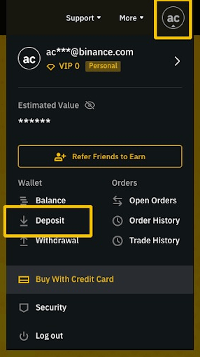 open a binance account